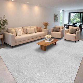 Tapete De Sala Antiderrapante Tenerife 2,00 X 2,50 Palha / Cru em Oferta na Shopee