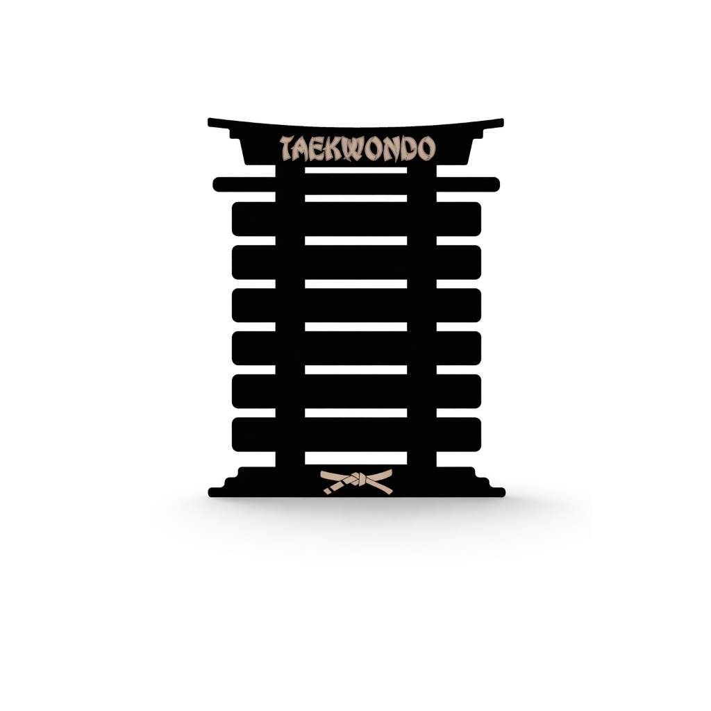 Porta Faixa para Karate, Judo, Taekwondo, Jiu-jítsu e outros