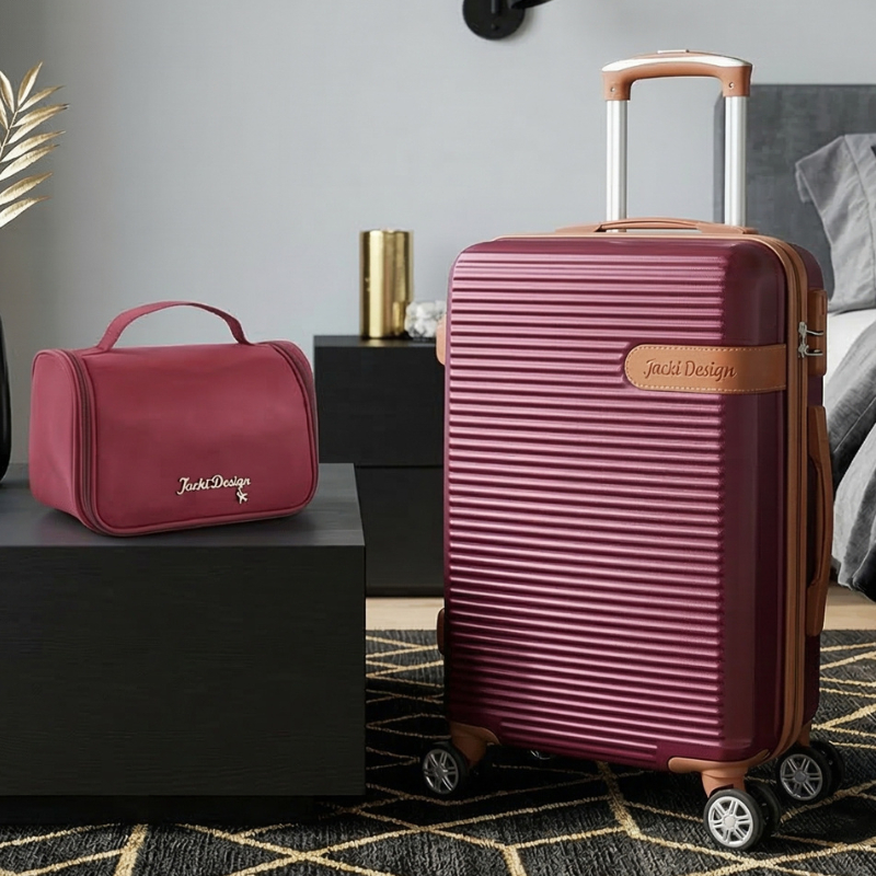 Kit Viagem | Mala de Bordo Necessaire Leve e Espaçosa Melhor Custo-Benefício | Jacki Design