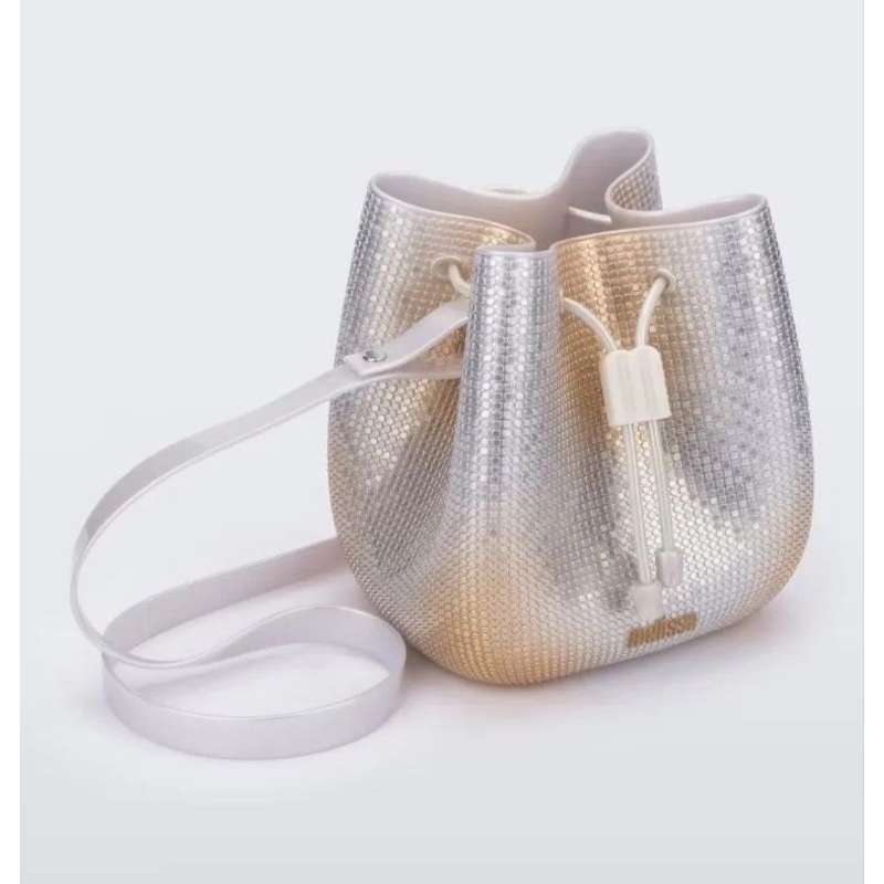 bolsa melissa lux bag perolado 0riginal bolsa transversal crossbody melissa