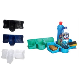Kit Pia 4 em 1 Conjugado Para Limpeza Porta detergente Plástico em Oferta na Shopee