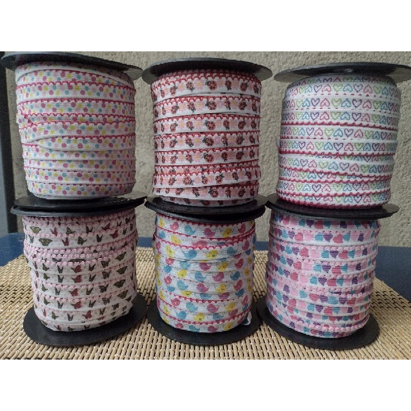 Elástico Delírio de bico estampado para calcinha infantil - 11mm - 5,10,20 e 50 metros em Oferta na Shopee