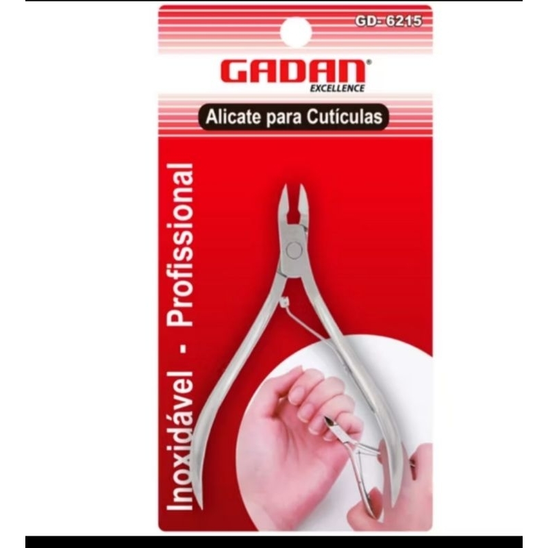 Alicate de Unha com Lâmina de Aço Inox 10mm para Corte Preciso