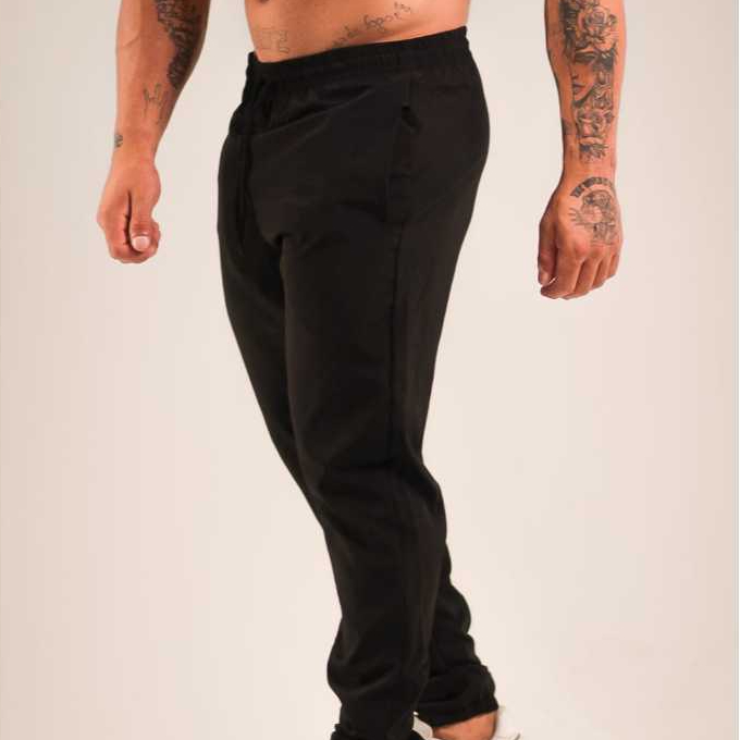 Calça Jogger Masculina de Tactel com Elastano Esportiva para Treino e Corrida