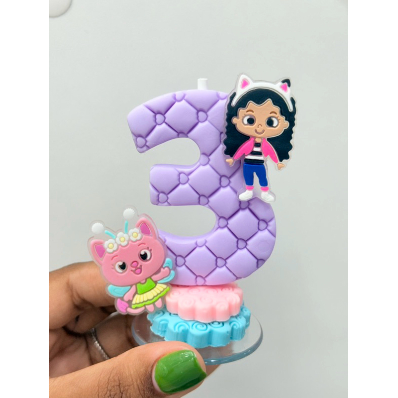 Vela casa mágica da Gabby/Vela casa mágica da Gabby em Biscuit em Oferta na Shopee