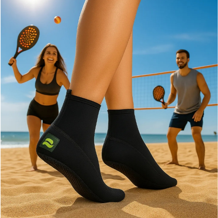 Sapatilha beach tennis neoprene realtex 10633