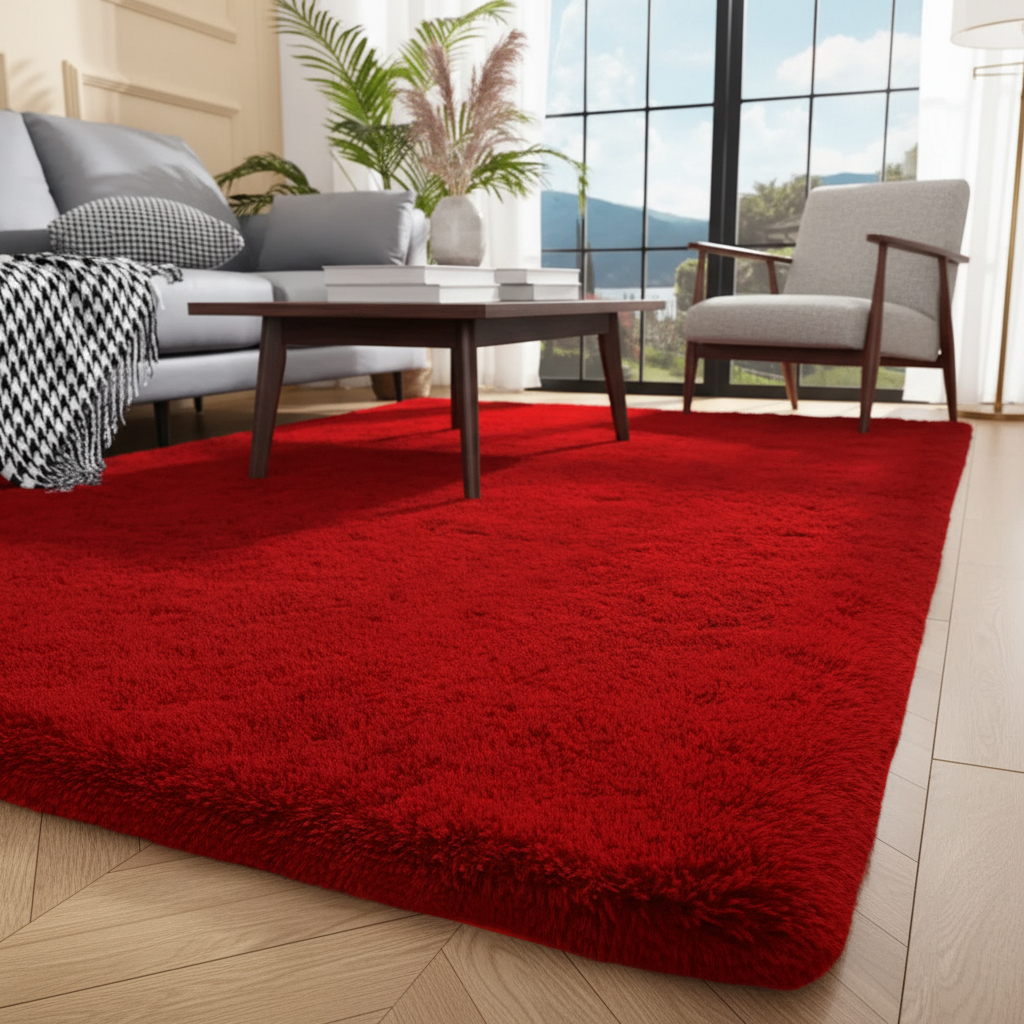 Tapete Peludo Felpudo De Sala Ou Quarto Luxo 2,00 x 1,50