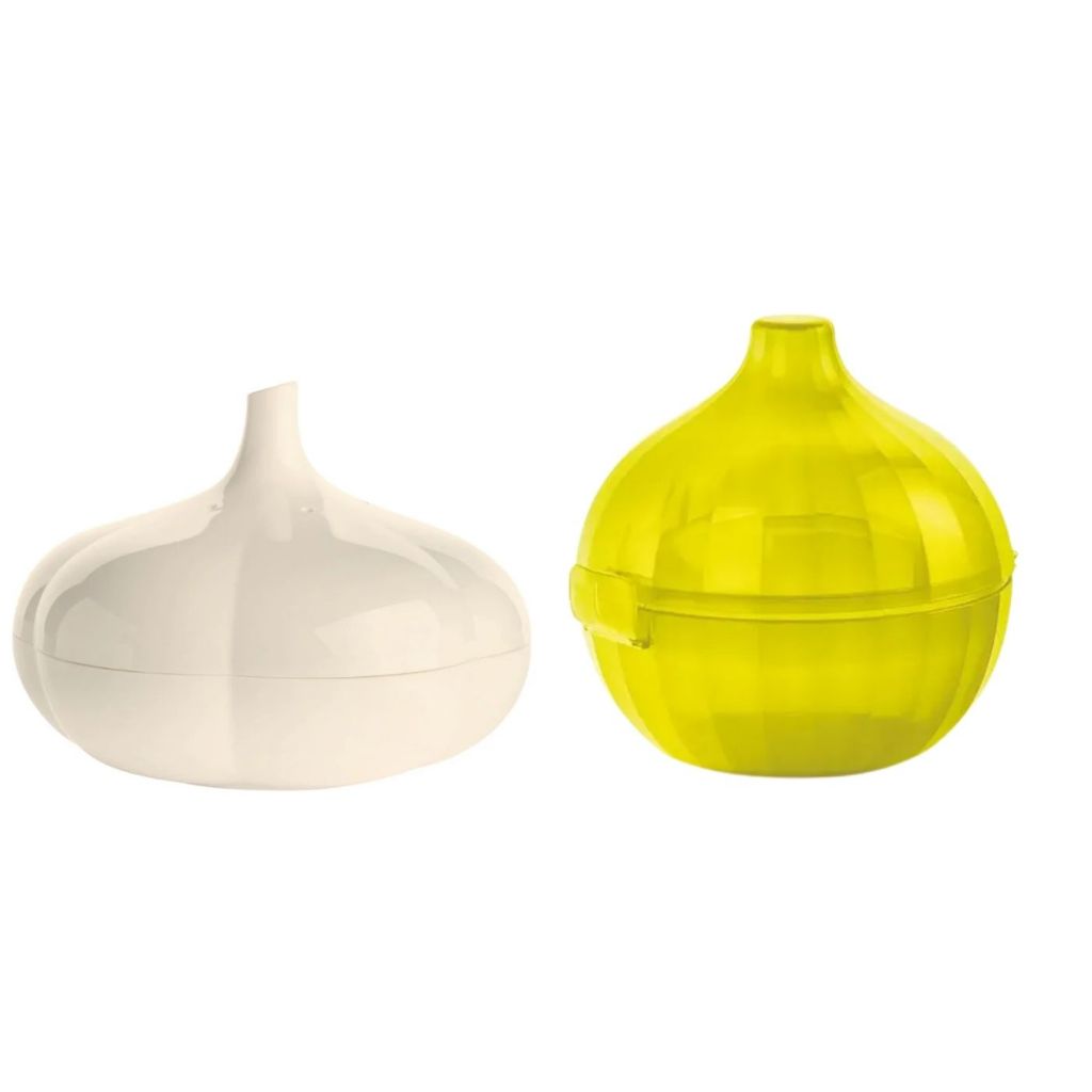 Tupper Kit Porta Alho e Porta Cebola Tupperware