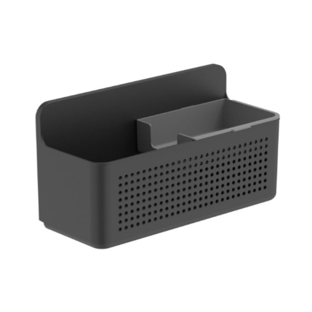 Organizador Para Tanque Lavanderia De Parede Preto Adesivo