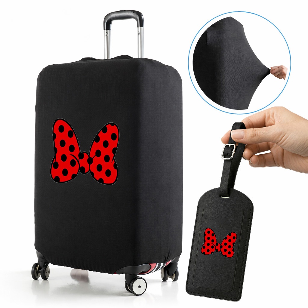 Capa de Mala Tecido Canelado Premium P-M-G Bagagem Protetor Elástica Para Viagem Protetora Grande