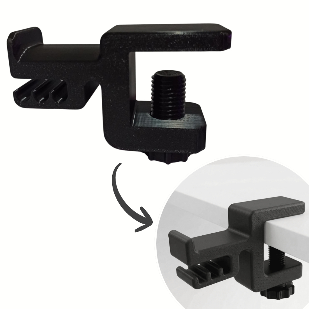 Suporte de Mesa para Fone / Headset Gamer Ajustável em Oferta na Shopee