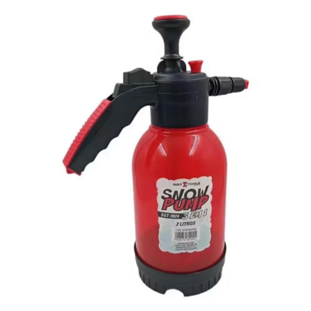 Snow Foam Manual E Pulverizador Híbrido 3 Em 1 Cap. 2 Litros - Snow Pump - Sigma Tools