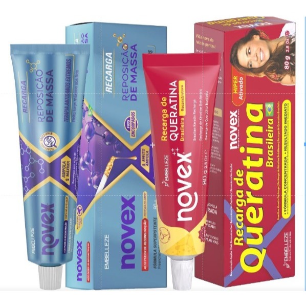 Kit Novex Recarga Salva Muito