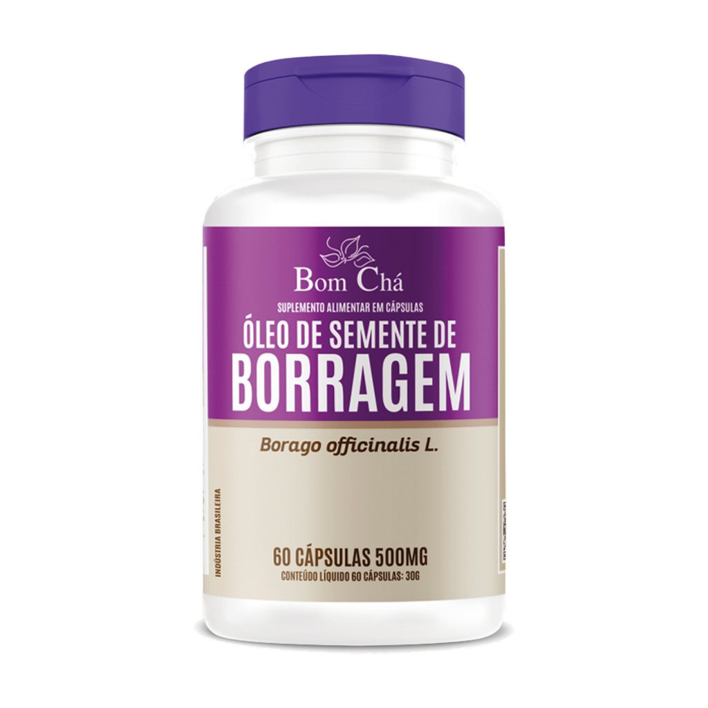 Óleo de Borragem com Vitamina E 700mg Pote 60 Cápsulas em Oferta na Shopee