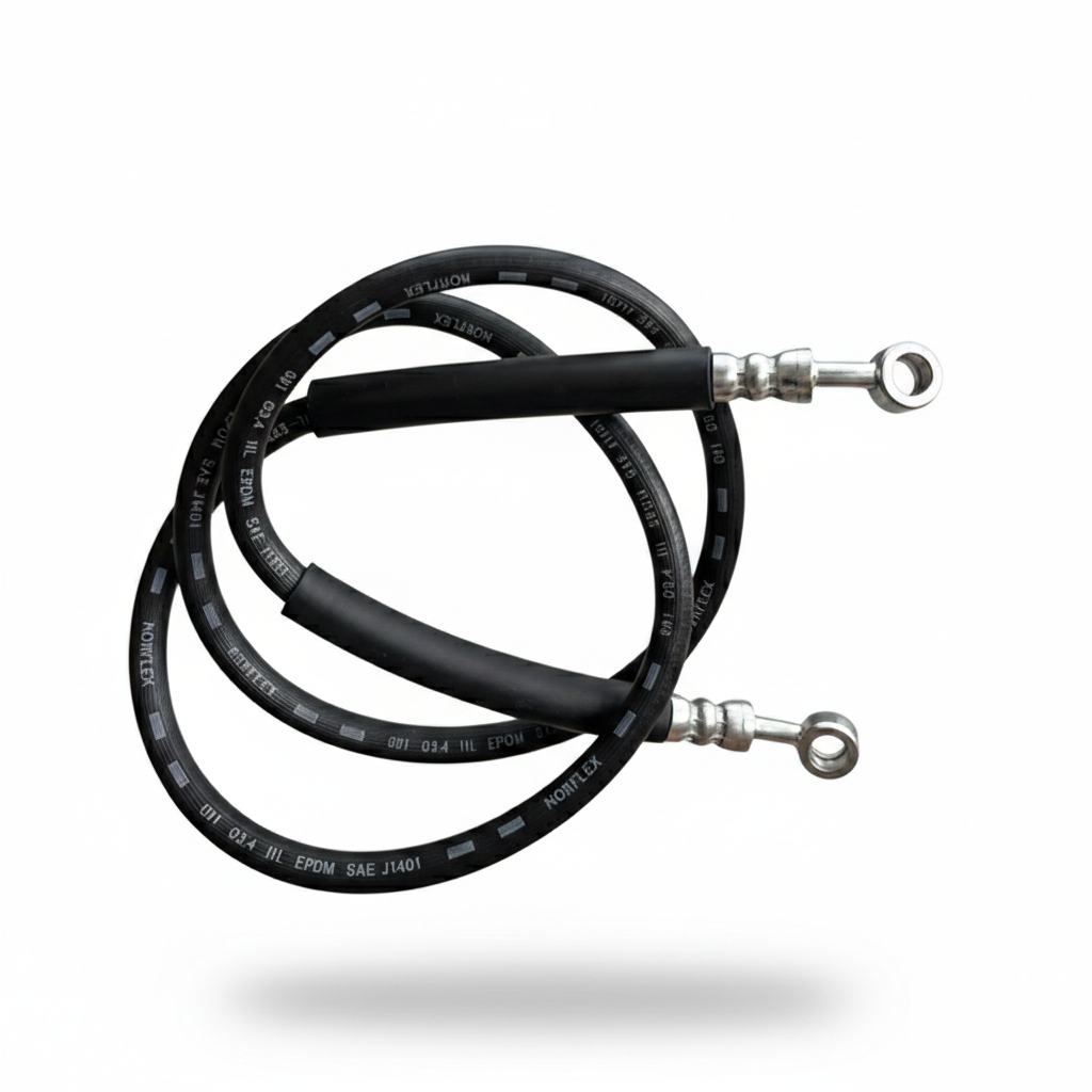 Cabo Flexível Dianteiro de Freio Moto 130CM Guidão Alto /Traill Trilha
