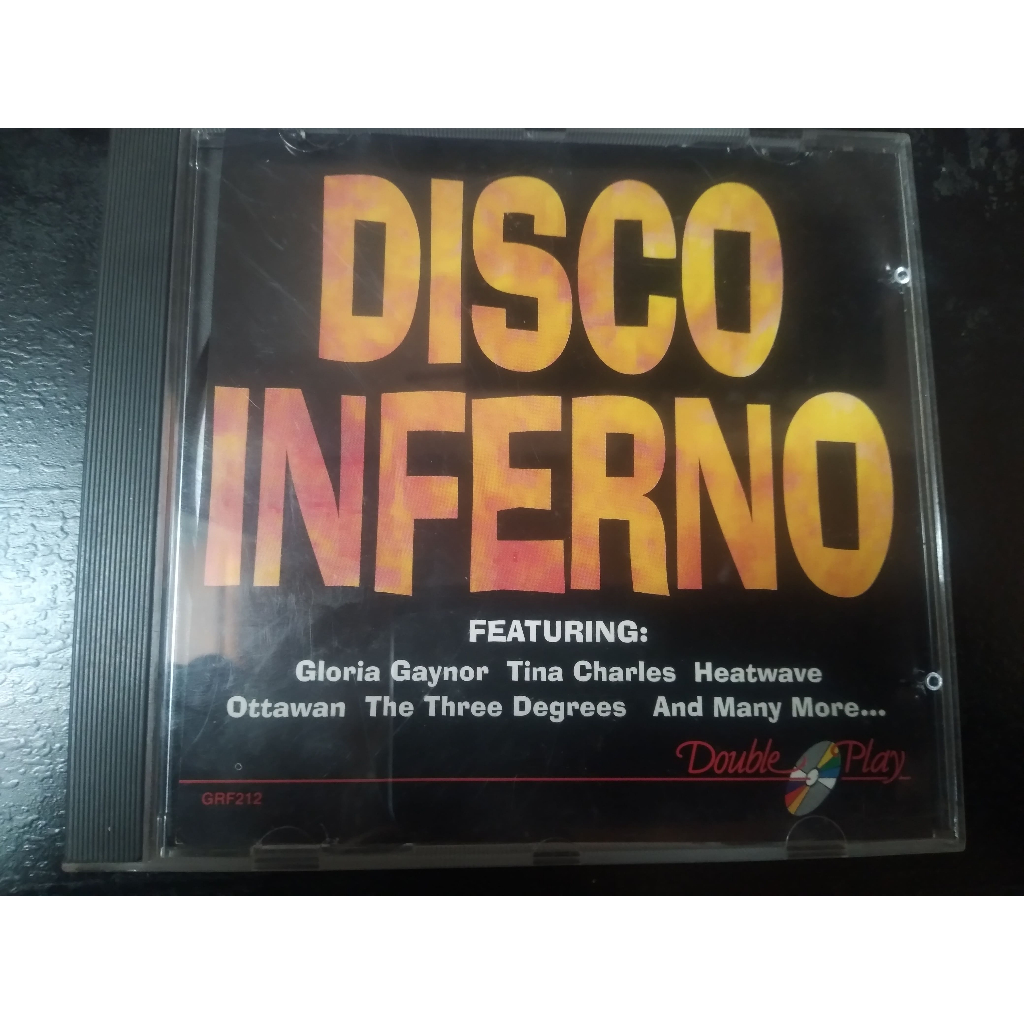 cd disco inferno - coletânea disco music