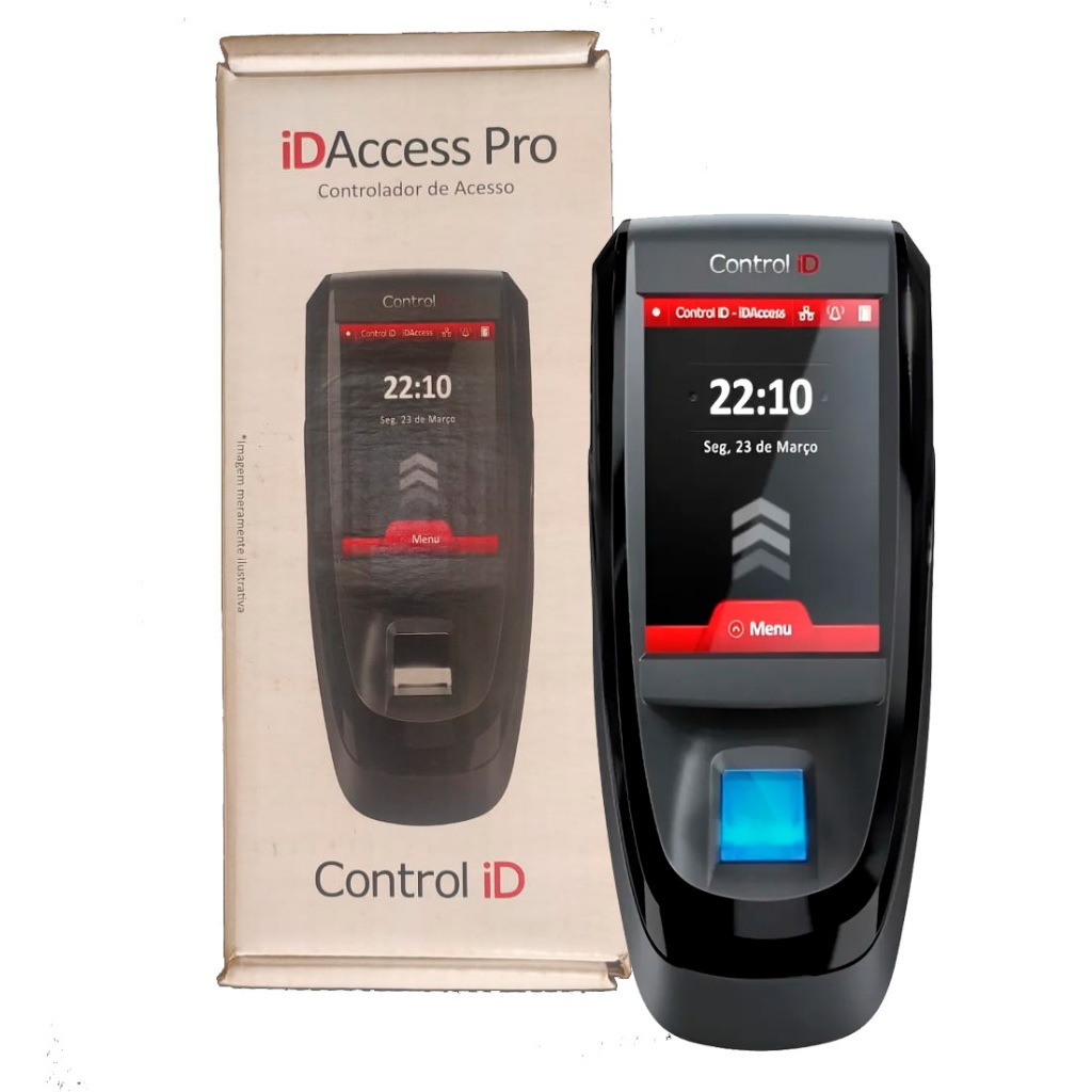Controlador de Acesso Control iD iDAccess Pro Bio + Prox ASK