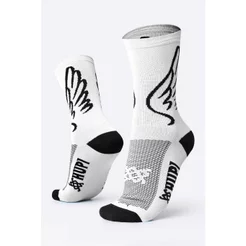 Meia Hupi Asas Branco/preto