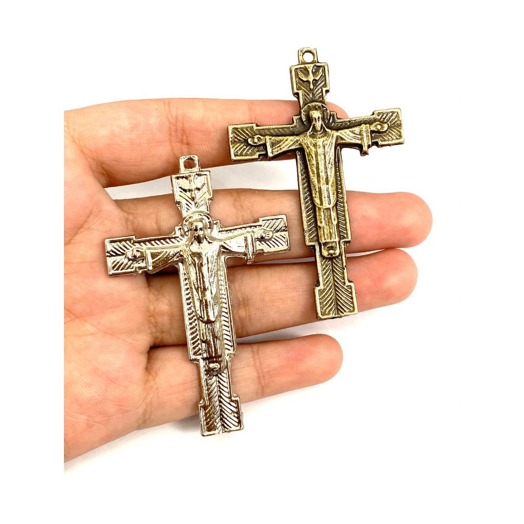 CRUZ DE SÃO FRANCISCO ESPECIAL - CRUZ PARA TERÇO Nº 475 - ( 2 UNIDADES )
