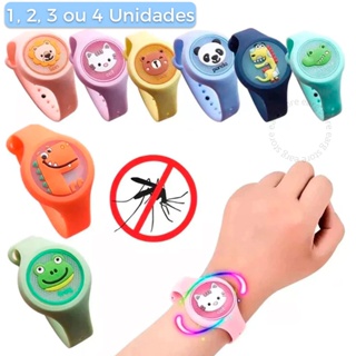 PULSEIRA REPELENTE MOSQUITO PERNILONGO INFANTIL 1 2 3 OU 4 UNIDADES em Oferta na Shopee