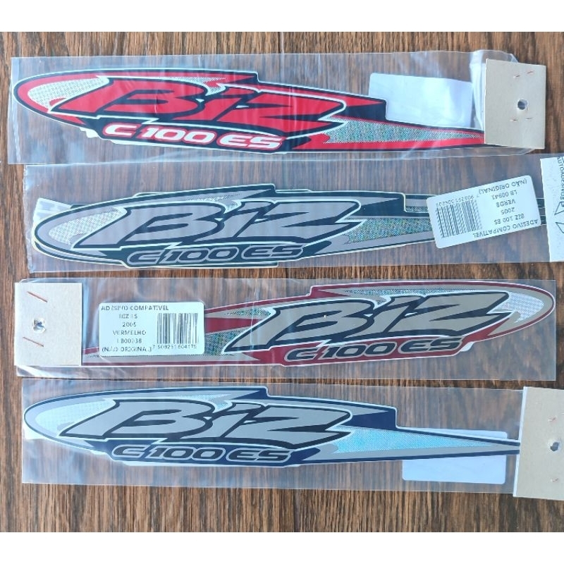 Detalhes do Adesivo para moto compatível BIZ 2005 KS ES ... ENVIO IMEDIATO LBM