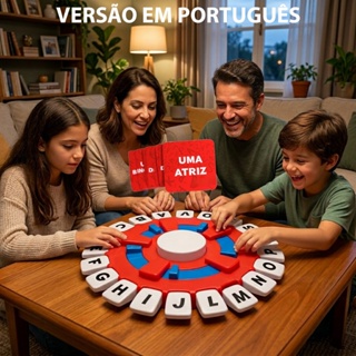 Brinquedo Interativo Stop Tabuleiro De Palavras ( Versão Português ) em Oferta na Shopee