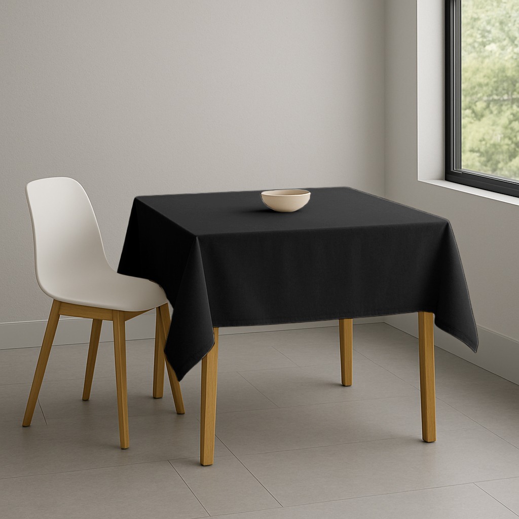 Toalha De Mesa Retangular 2,00m X 1,50m Oxford Lisa 6 Lugares Decorações Festa Buffet Com Bainha