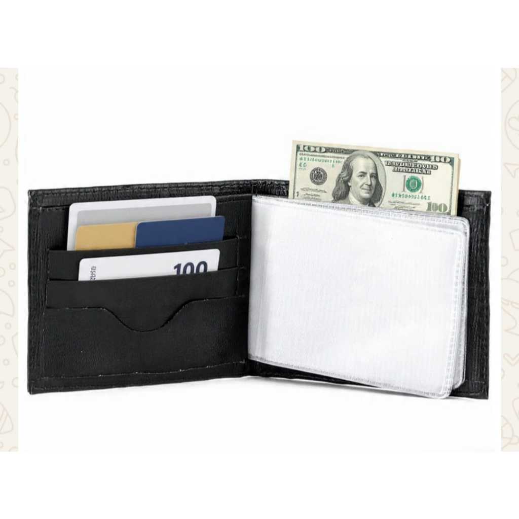 CARTEIRA MASCULINA PRETA SIMPLES