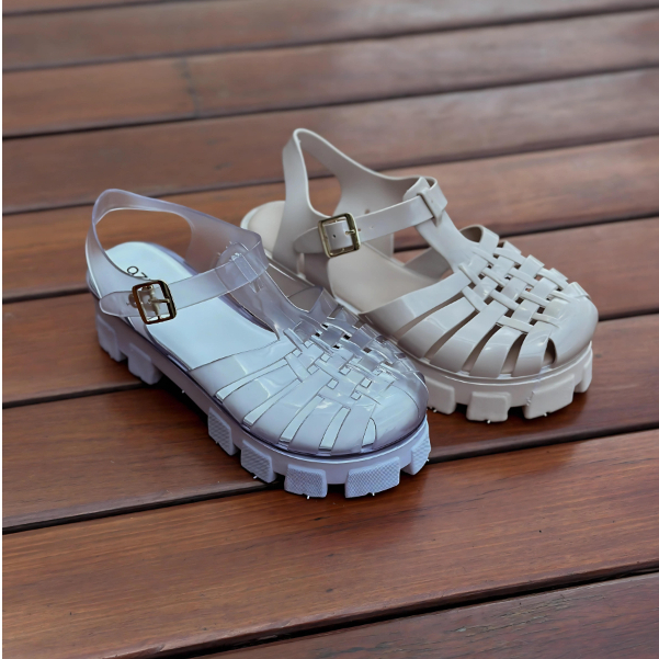 Sandália Flatform Tratorada Confortável Lançamento