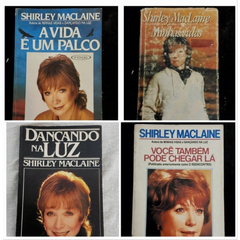 Livros da Autora Shirley Maclaine - Valor por unidade  - LEIA A DESCRIÇÃO