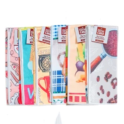 Kit 12 Panos de Copa Microfibra 38cm x 63cm Mega Absorção SORTIDO - Panosul
