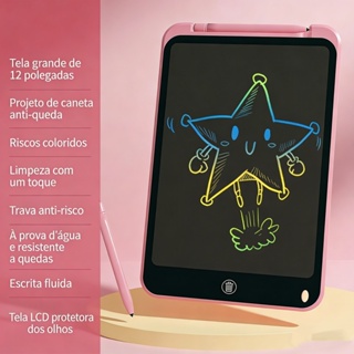 Lousa Mágica LCD 8.5/12/16 Polegadas de Desenho - Tablet Infantil de Escrita Digital em Oferta na Shopee