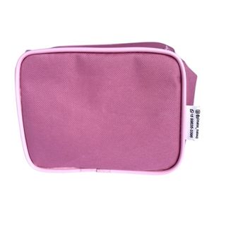MINI necessaire inteira NAILON ROSA (tecido) 15x12 em Oferta na Shopee