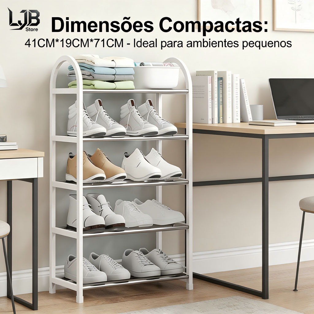 5 Andares Sapateira Multiuso Desmontável Organizadora Multiuso Sapatos Livros Brinquedos em Oferta na Shopee