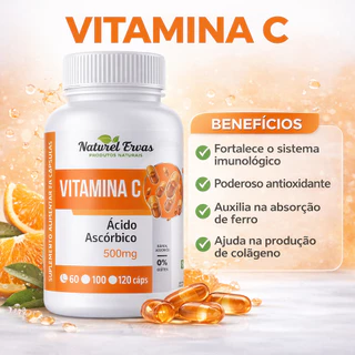 VITAMINA C 120 CÁPSULAS PREMIUM