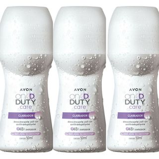 Roll On Avon On Duty Care Clareador (48 ml) Kit com 3/5/9 unidades- PRODUTO ORIGINAL