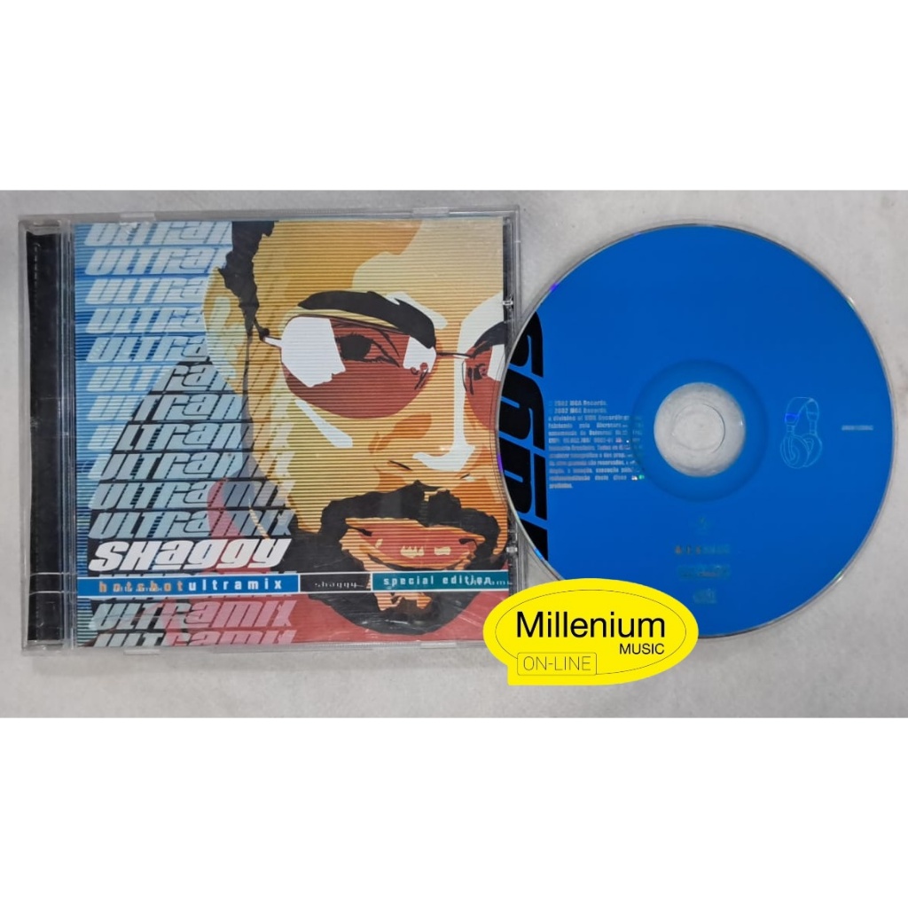 CD Shaggy Hot Shot Ultramix 2002 Original Gravadora Colecionador Ótimo Estado