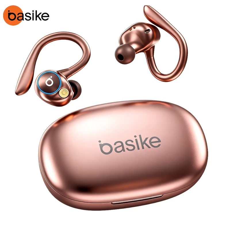 Fone de Ouvido Bluetooth Sem Fio Basike com Microfone e Som Estéreo
