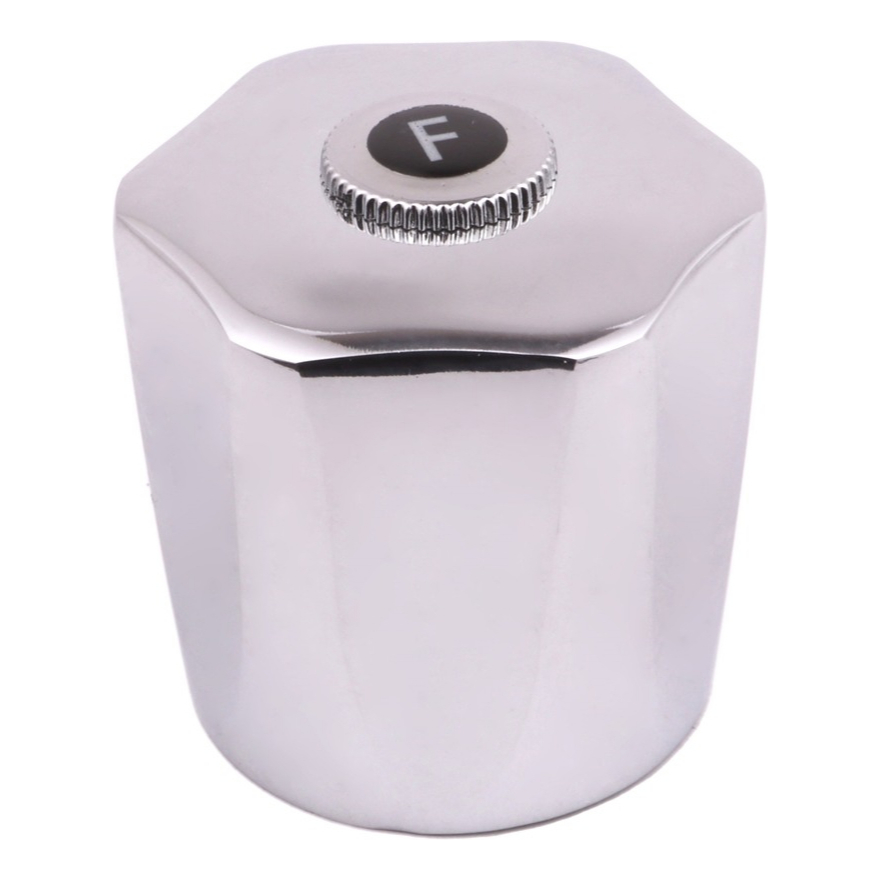 Volante C50 Metal Cromado Para Torneira ou Registro Alta Resistência Fácil Instalação em Oferta na Shopee