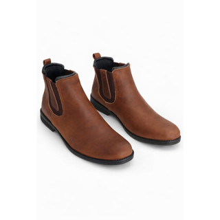 Bota Estilo Chelsea Masculina Botina Cano Baixo Social Masculina Casual