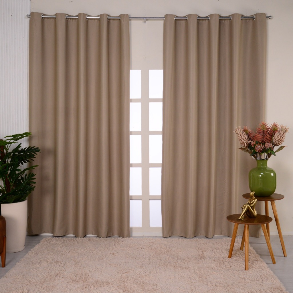 Cortina Blackout (Blecaute) Premium – Escuridão Total, Conforto Imediato e Elegância de Alto Nível! em Oferta na Shopee