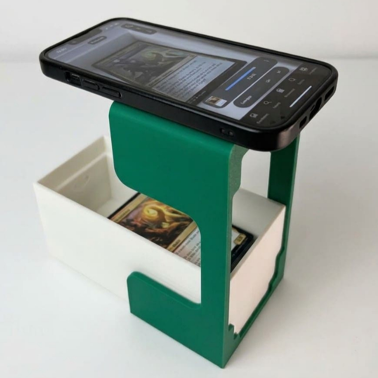 Scanner de cartas - Magic The Gathering | Suporte celular p/ digitalizar cards TCG Pokémon Yu-Gi-Oh!