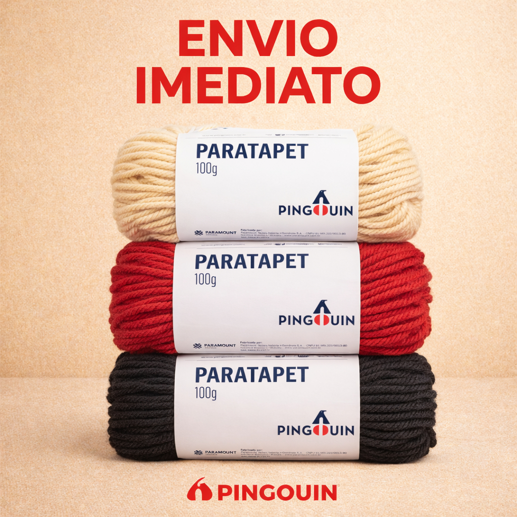 Lã PARATAPET Fio Pingouin 100g Tapeçaria TEX 1000 - Tricô/Crochê