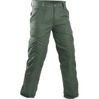 Calça Cargo Masculina Tática 100% Poly Ripstop Verde Militar Reforçada Use Tático