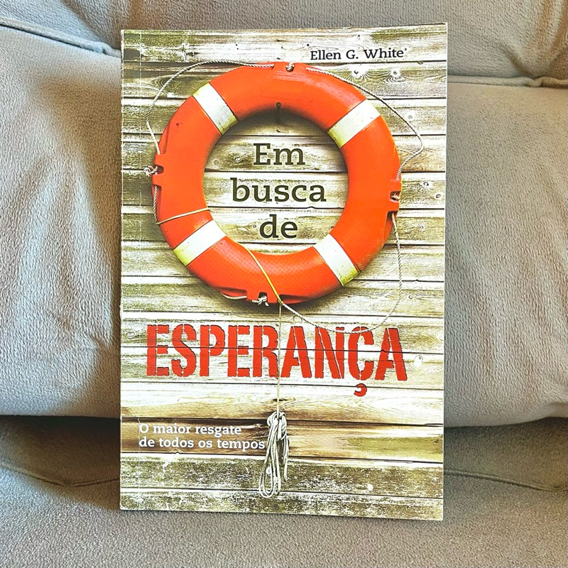 Livro Em Busca de Esperança - Ellen G. White | Brechó | Desapegos | Sebo