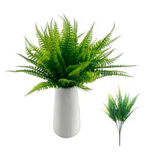 Transforme Seu Ambiente com a Elegância do Buque Samambaia Artificial: Decoração Exuberante de 60cm em Oferta na Shopee