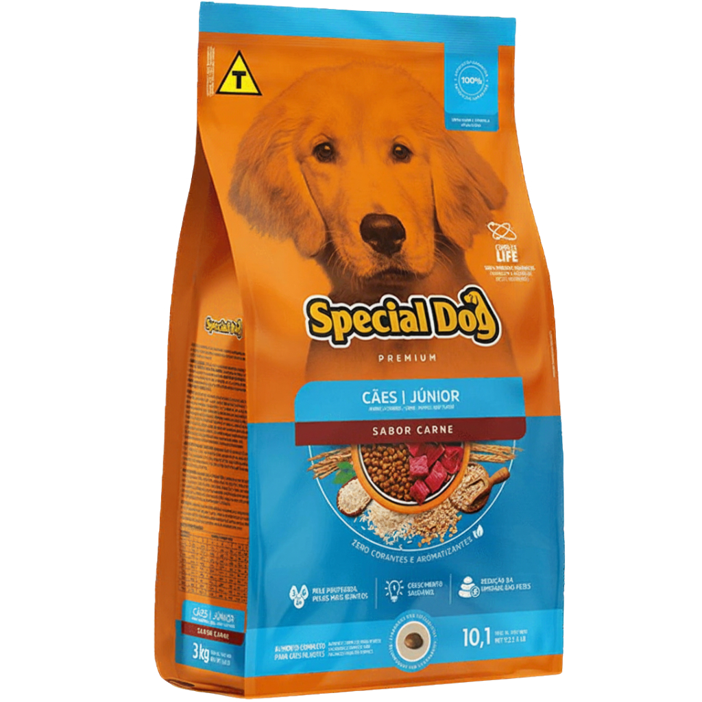Ração para Cães Special Dog Junior 10,1 kg