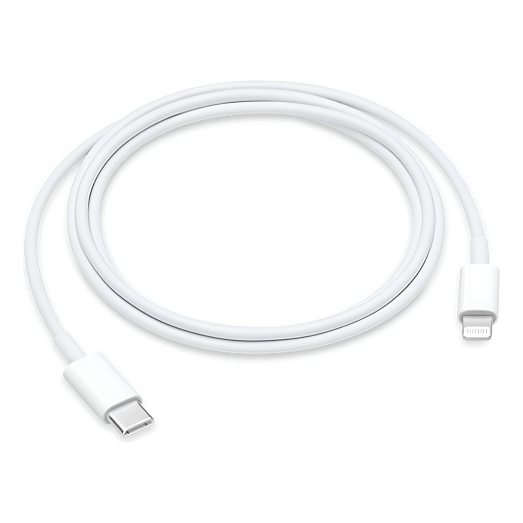 Cabo Usb Tipo C Para Lightning Da Apple Para iPhone Cabo 1m - Branco - Distribuidor Autorizado