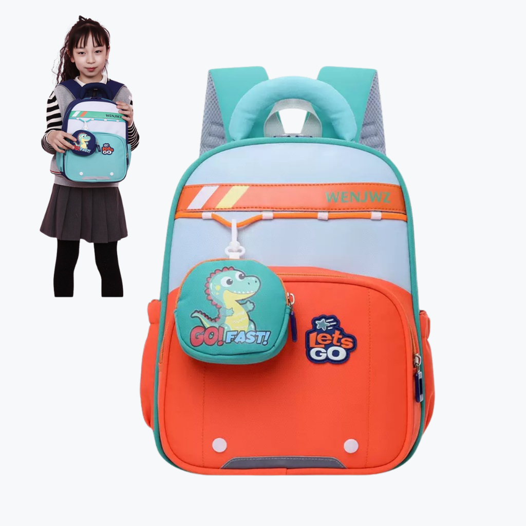 Mochila Infantil de Animais Fofos para Creche e Pré-Escola