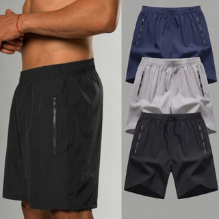 BERMUDA TACTEL COM ELASTANO MASCULINA com zíper no bolso confortável leve para academia ou dia a dia